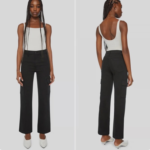 MOTHER Denim - MOTHER The Straight Up Rambler Skimp Cargo Jeans